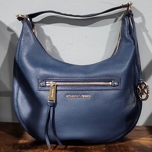 Michael Kors Navy Hobo Bag